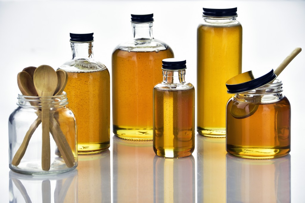 honey packaging - glass bottles and jars