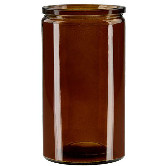 6182g48-dark-amber-calypso-glass-jar