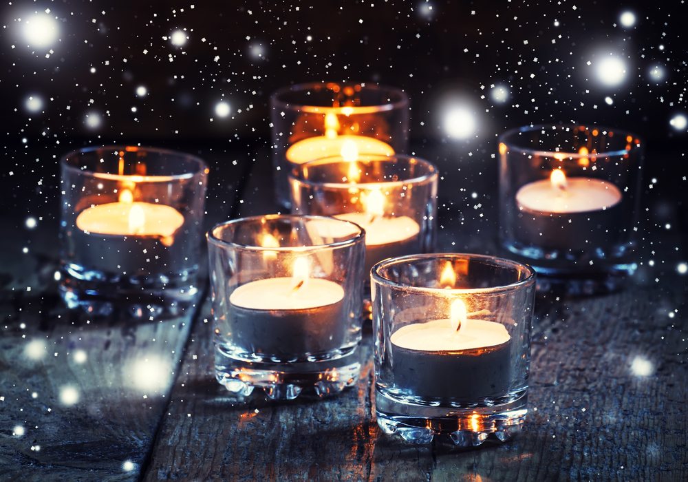 Scented Winter Candles